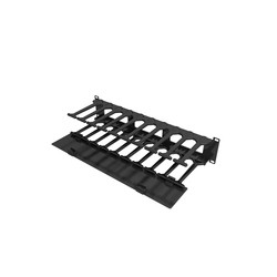 Vertiv 2U X 6 Deep Horiz Cablemanager/Single-Sided With Cover Qty 1