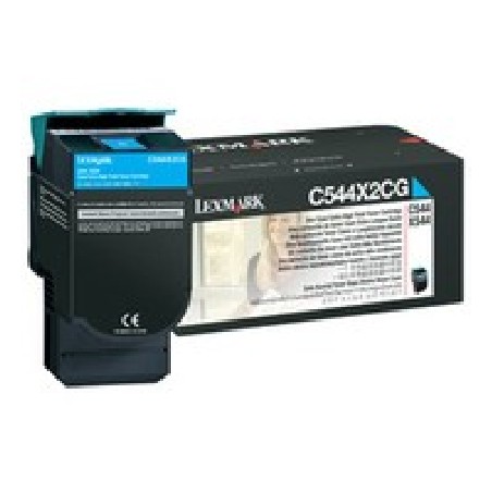 Lexmark Toner Cartridge Cyn 4K/F/ C/X544 546 X548