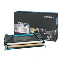 Lexmark Toner Cartridge Cyn 10K/F/ C/X736 X738