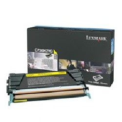 Lexmark Toner Cartridge Yel 10K/F/ C/X736 X738
