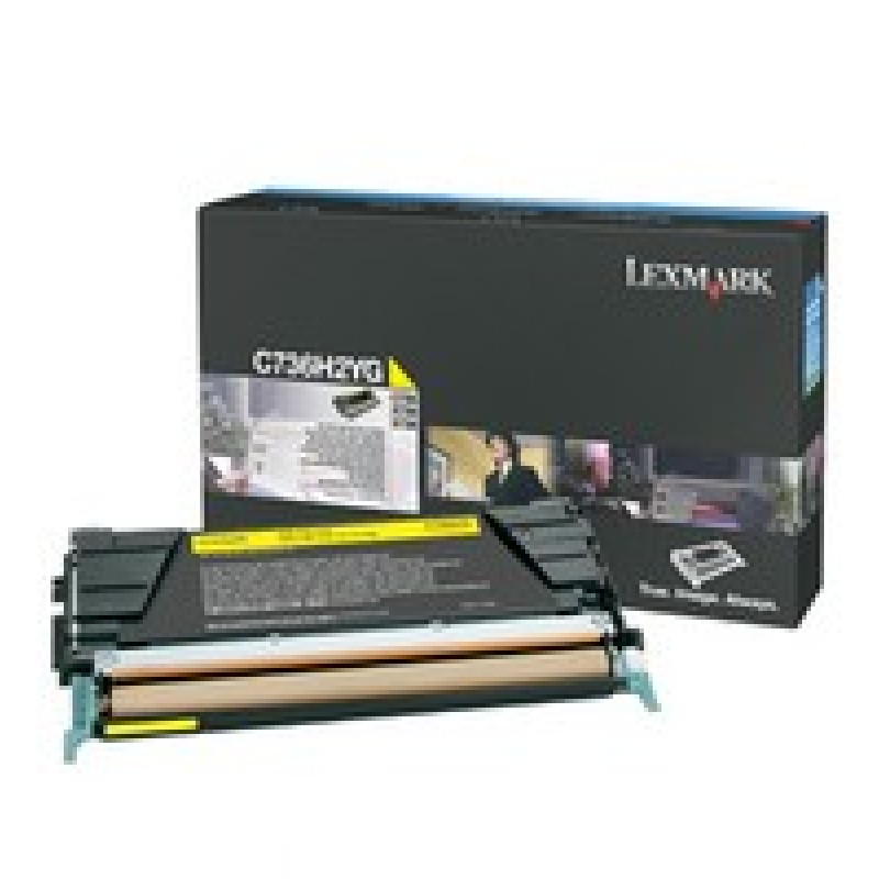 Lexmark Toner Cartridge Yel 10K/F/ C/X736 X738