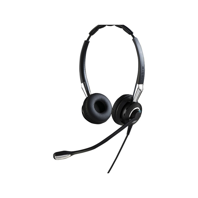 Jabra BIZ 2400 II/Stereo/QD/Drát/Černá-stříbrná 2489820209