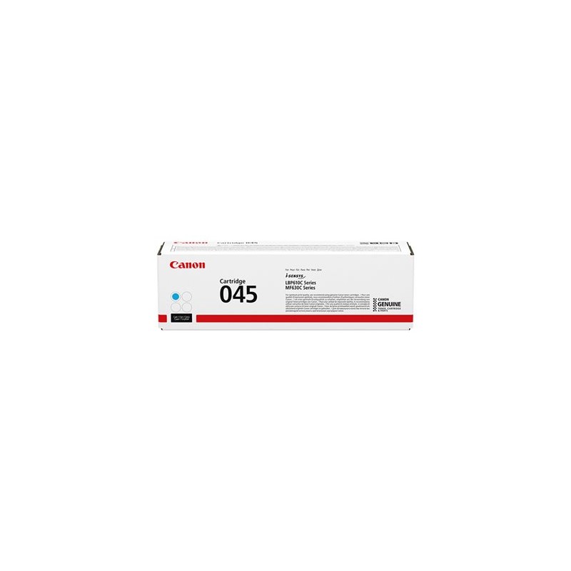Canon TONER CRG-045 C azurový pro i-SENSYS LBP611Cn, LBP613Cdw, MF631Cn, MF633Cdw, MF635Cx (1300 str.)