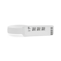 Wristband, Polypropylene, 1x7in (25.4x177.8mm) Direct Thermal, Z-Band Direct, Adhesive closure, HC100 Cartridge, 30… 10006999RK