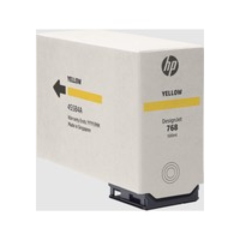 HP 768 Yellow 500-ML DesignJet Ink/Cartridge