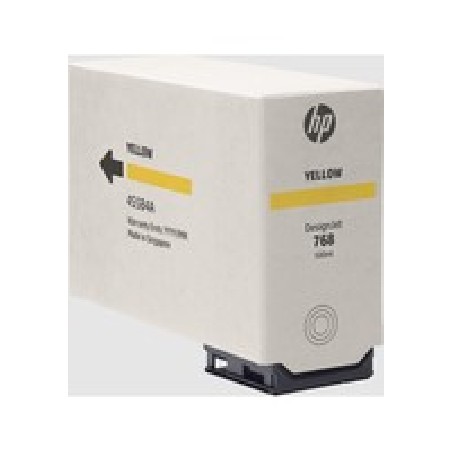 HP 768 Yellow 500-ML DesignJet Ink/Cartridge