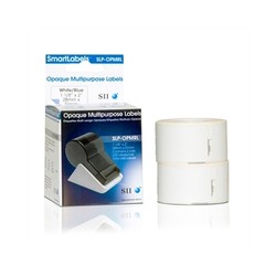 Seiko Instruments SLP-Opmrl White Opaque Label/28X51MM 220 LAB/Roll 2 Roll/Box