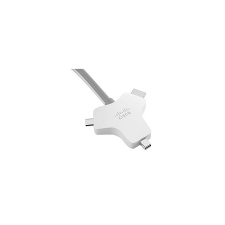 Cisco Multi-Head Cable 2.5 Meters/4K USB-C HDMI miniDP