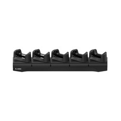 Five-slot Ethernet charge cradle for TC22 / TC27 devices with prot. boot. PWR-BGA12V108W0WW, CBL-DC-381A1-01 and AC cable sold