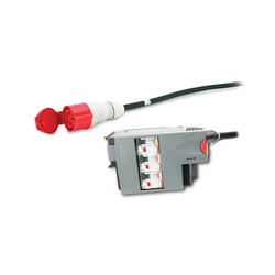 Power Dist. Mod. 3 Pole 5 Wire RCD 32A 30mA IEC309 140CM