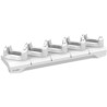 HC2X/HC5X Healthcare charge-only white cradle cups, 5 user swappable cups.