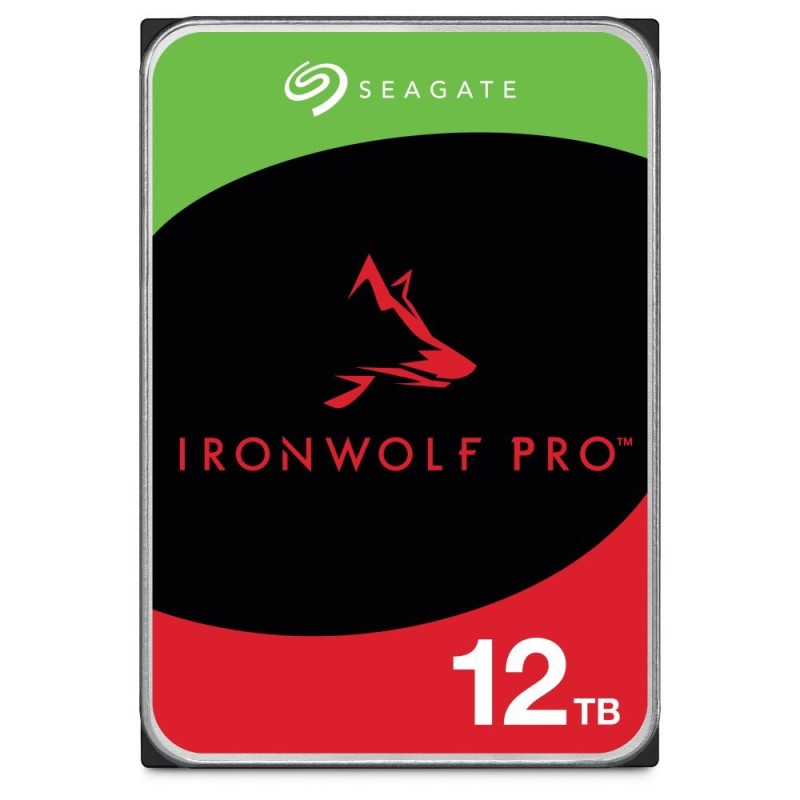 SEAGATE HDD 12TB IRONWOLF PRO (NAS), 3.5", SATAIII, 7200 RPM, Cache 256MB, CMR