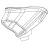 Zebra Assembly: Cup, DS4308, HC WHT