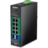 10-PORT INDUSTRIAL GIGABIT L2/2 MANAGED POE+ DIN-RAIL SWITCH