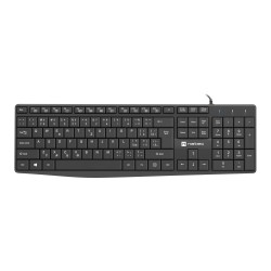 Natec klávesnice Nautilus 2/Drátová USB/CZ-SK layout/Černá