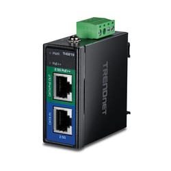 INDUSTRIAL 2.5G POE++ INJECTOR/.