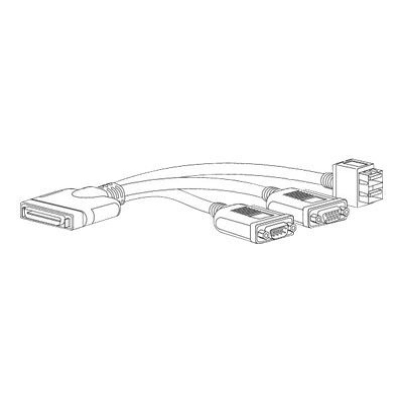 KVM local IO cable for UCS servers console port