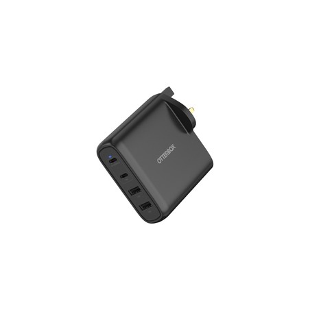 OB STANDARD UK WALL CHARGER/100W GAN - 2X USB-C + 2X USB-A U