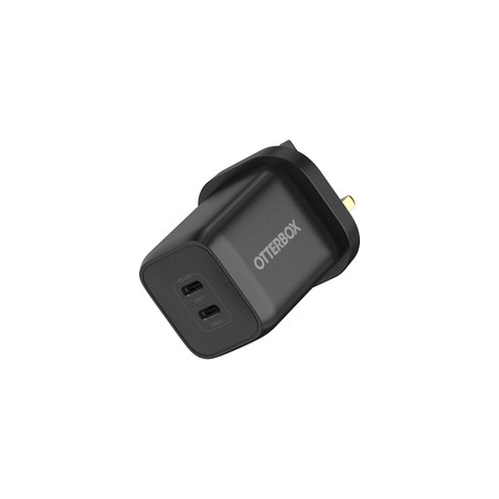 OB STANDARD UK WALL CHARGER 65W/GAN - 1X USB-C 45W + 1X USB-C 20
