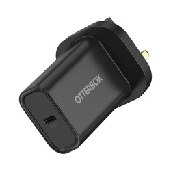 OB STANDARD UK WALL CHARGER 30W/- 1X USB-C 30W USB-PD BLACK