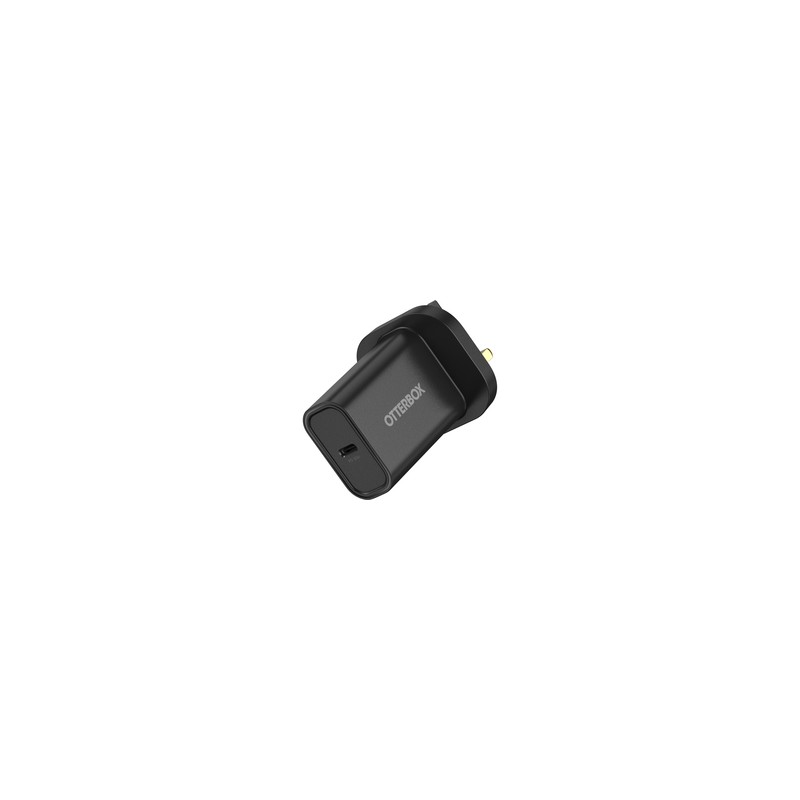 OB STANDARD UK WALL CHARGER 30W/- 1X USB-C 30W USB-PD BLACK