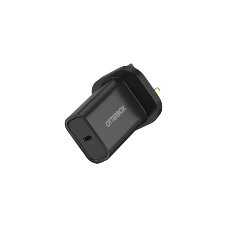 OB STANDARD UK WALL CHARGER 30W/- 1X USB-C 30W USB-PD BLACK