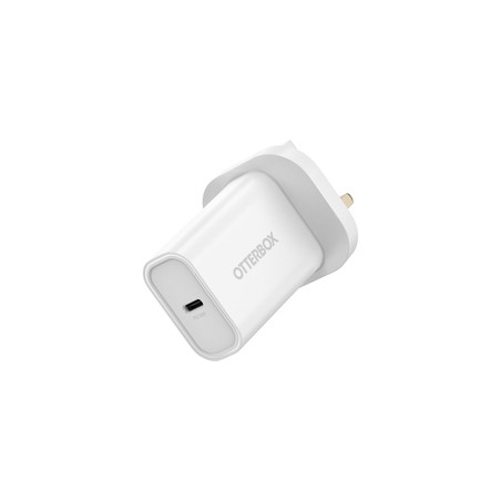 OB STANDARD UK WALL CHARGER 30W/- 1X USB-C 30W USB-PD WHITE