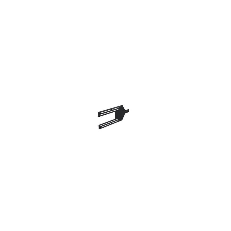 Ergonomic Solutions Kiosk Straight Bracket Portrait/22IN TO 15IN White