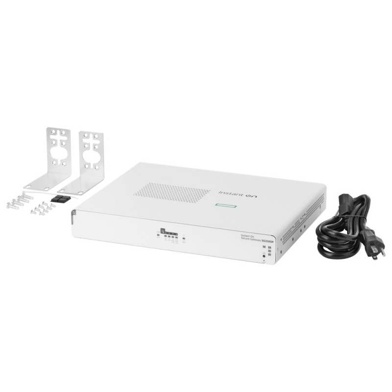 HPE Networking Instant On Secure Gateway 5-port SmartRate 2.5G PoE+ 64W SG2505P