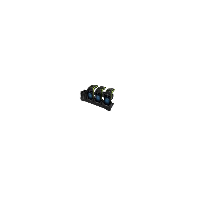 RFD40, 3 Dev. Slots/4 Toaster Slots, Charge Only Cradle for TC51/52/52x/52ax/56/57/57x. Req. PWR-BGA12V108W0WW,CBL-DC-382A1-01