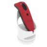 SOCKETSCAN S720 LINEAR BARCODE/QR CODE READER RED WHITE DOCK