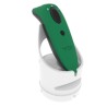 Socket Mobile Socketscan S720 Linear Barcode/QR Code Reader Green White Dock