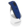 Socket Mobile Socketscan S720 Linear Barcode/QR Code Reader Blue White Dock