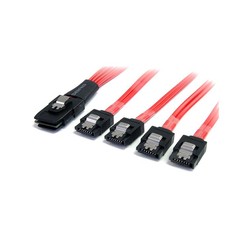 SAS CABLE SFF-8087 TO 4X SATA/. SAS8087S4100