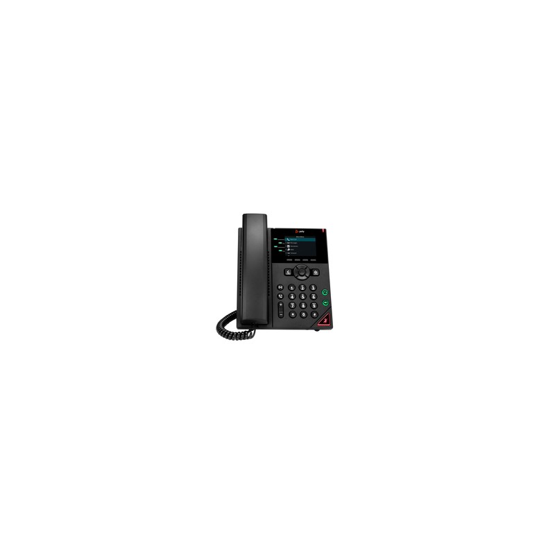 HP Poly VVX 250 4-Line IP Phone/And PoE-Enabled GSA/TAA NO Local