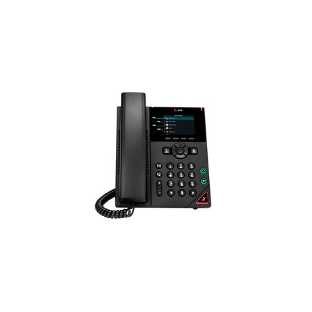 HP Poly VVX 250 4-Line IP Phone/And PoE-Enabled GSA/TAA NO Local