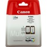 Canon PG-545/CL-546 Multi Pack Sec/Value Pack Black Colour Ctdgs .