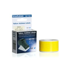 SLP-1YLB YELLOW LABEL 28X89MM/130 LAB/ROLL