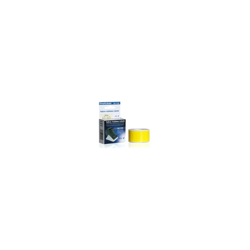 Seiko Instruments SLP-1YLB Yellow Label 28X89MM/130 LAB/Roll