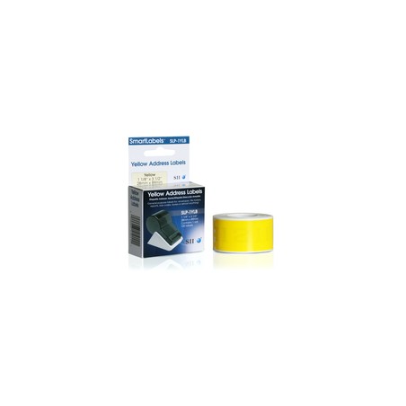 Seiko Instruments SLP-1YLB Yellow Label 28X89MM/130 LAB/Roll