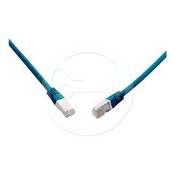 SOLARIX 10G patch kabel CAT6A SFTP LSOH 2m,modrý