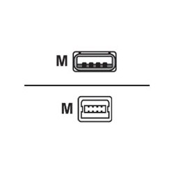 Cisco Console Cable 6FT With USB/Type A And Mini-B