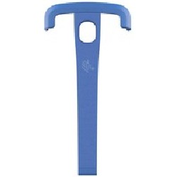 Zebra HC2X/HC5X Healthcare Disinfectant Ready Hand Strap - Blue