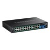 TRENDnet 26-Port Hardened Industrial GB/PoE+ Rackmount Switch
