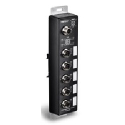 TRENDnet 5-Port Industrial EN50155 M12/GB PoE+ Railway Switch