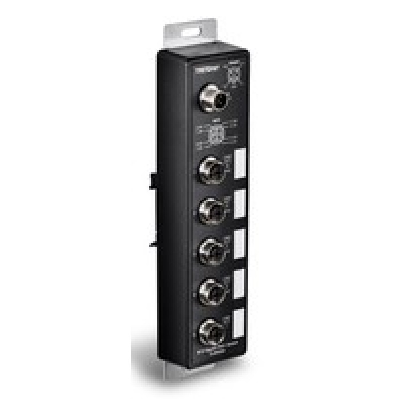 TRENDnet 5-Port Industrial EN50155 M12/GB PoE+ Railway Switch