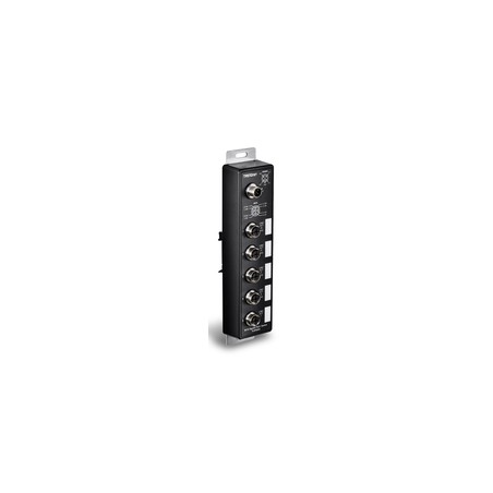 5-PORT INDUSTRIAL EN50155 M12/GB POE+ RAILWAY SWITCH