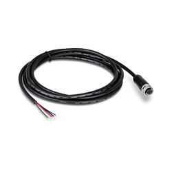 INDUSTRIAL M12 FEMALE 5-PIN/CONNECTOR ELECTRICAL CABLE 2M