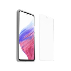 OtterBox React + Trusted Glass/Samsung Galaxy A53 5G- Clear