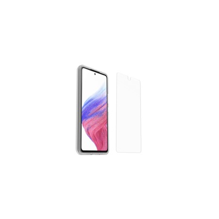 OtterBox React + Trusted Glass/Samsung Galaxy A53 5G- Clear